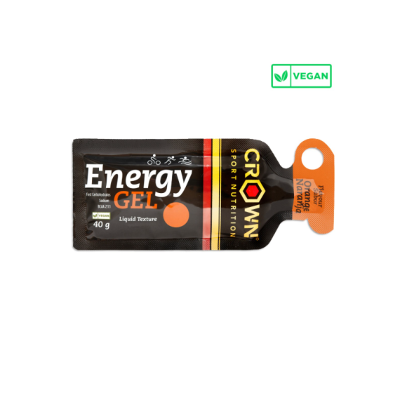 CROWN GEL ENERGY ORANGE 40 G 1 U