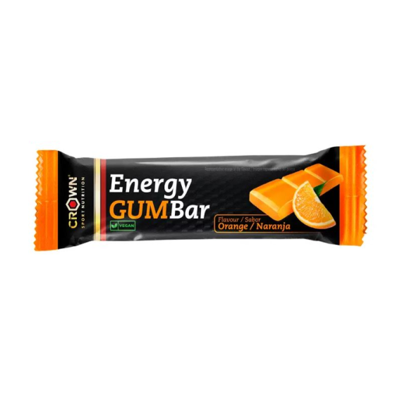 CROWN ENERGY GUM NARANJA 30 G 1 U