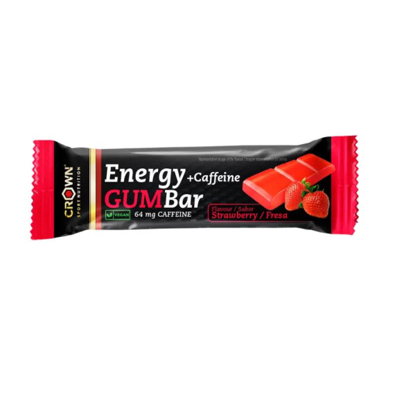 CROWN ENERGY GUM FRESA-CAFEINA  30 G 1 U