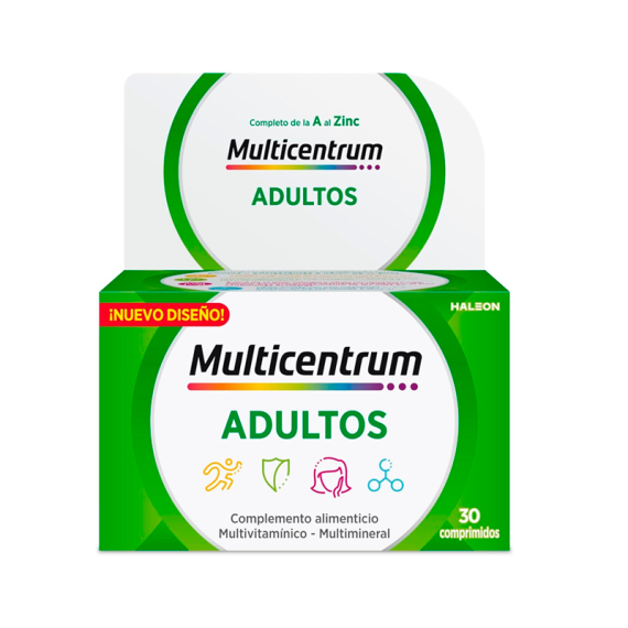 MULTICENTRUM CON LUTEINA 30 COMP