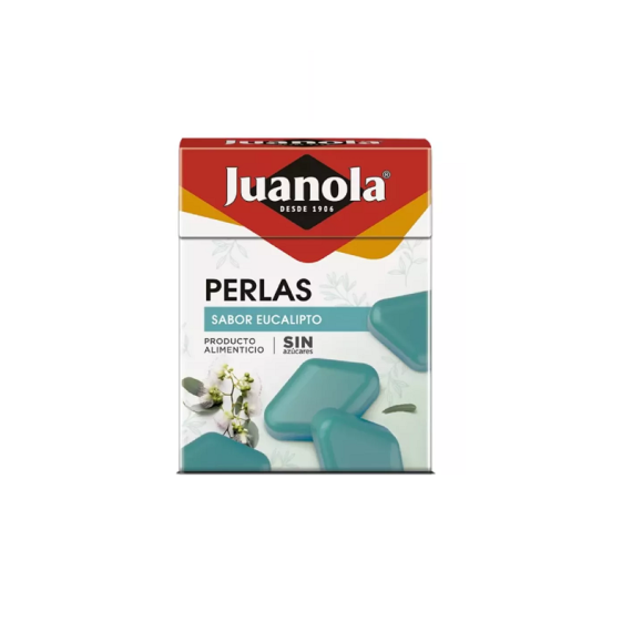 Juanola Perlas Sabor Eucalipto 25 g