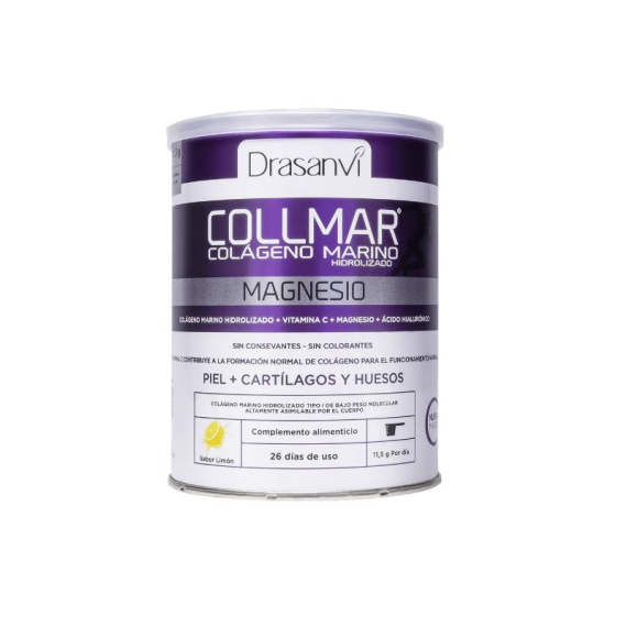 Collmar Colageno Marino Magnesio Limón 300 g