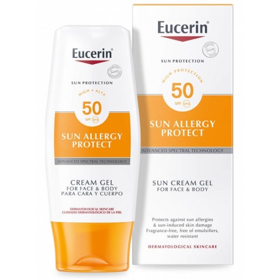 EUCERIN SOLAR SPF50 ALLERGY CREME-GEL 150 ML - 1