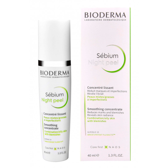 BIODERMA SEBIUM NIGHT PEEL 40 ML - 1