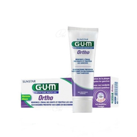 GUM ORTHO GEL DENTIFRICO 75 ML - 1