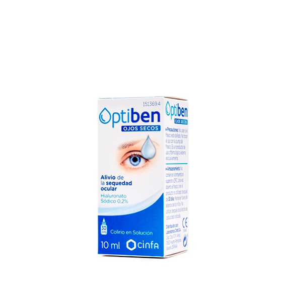 OPTIBEN OJOS SECOS GOTAS 10 ML - 1