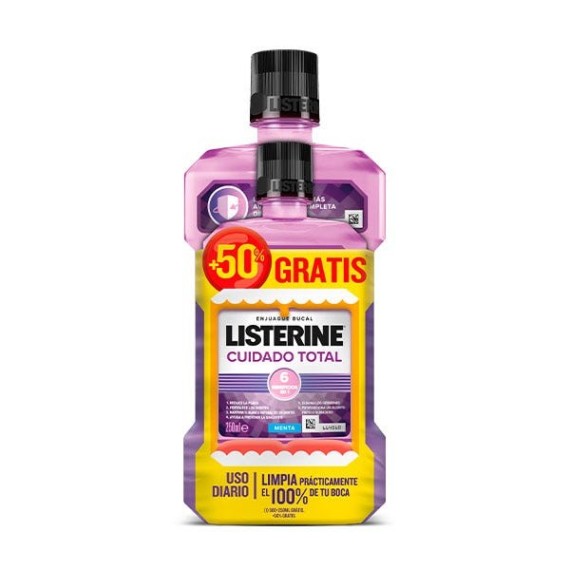 LISTERINE CUIDADO TOTAL 500 ML - 1