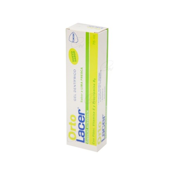 ORTOLACER GEL DENTIFRICO  75 ML LIMA FRESCA - 1