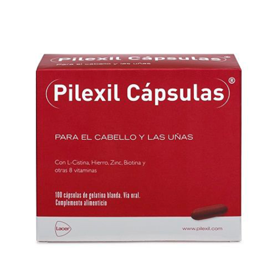 PILEXIL COMPLEMENTO NUTRICIONAL PARA CABELLO 100 CAPS - 1