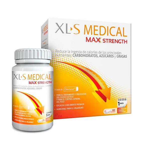 XLS MEDICAL MAX STRENGTH 120 COMPRIMIDOS - 1