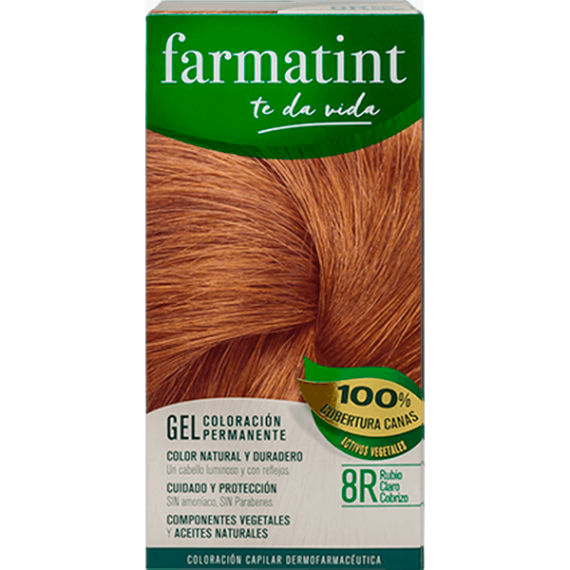 FARMATINT 135 ML RUBIO CLARO COBRIZO 8R - 1