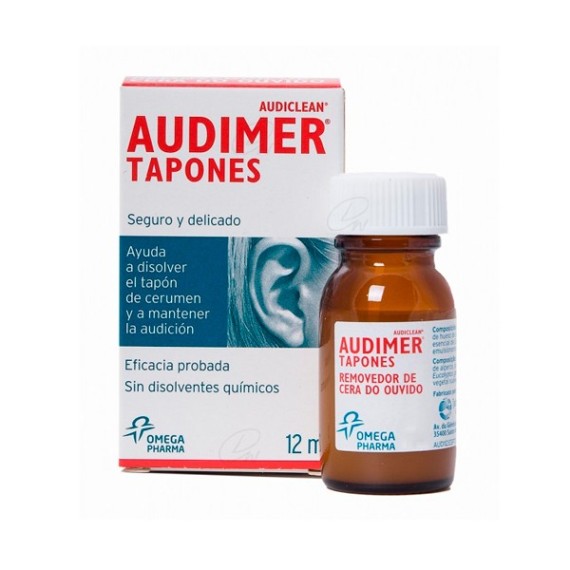 AUDIMER AUDICLEAN TAPONES SOLUCION 12 ML - 1