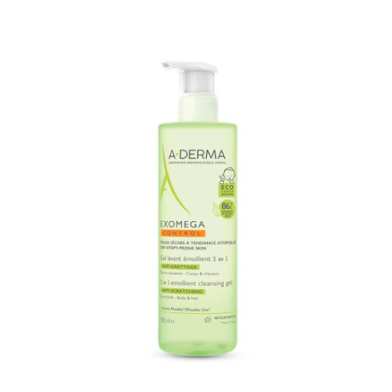 ADERMA EXOMEGA CONTROL GEL LAVANTE 500 ML - 1