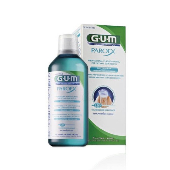 GUM PAROEX PREVENCION COLUTORIO 500 ML - 1