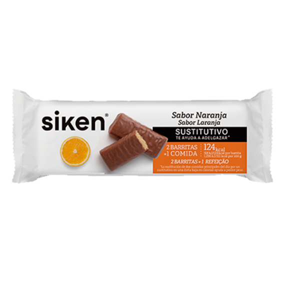 SIKEN BARRITA 44 G NARANJA Y CHOCO - 1